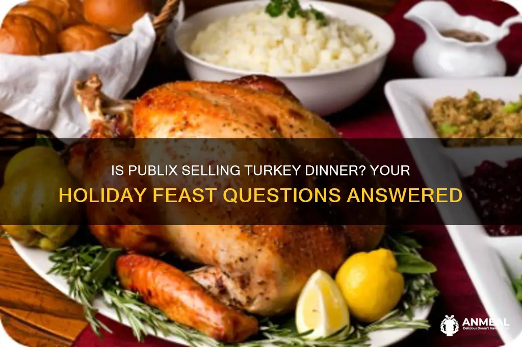 is publix selling turkey dinner