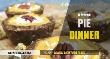 Is Pumpkin Pie a Dinner Dessert or a Sweet Main Course?