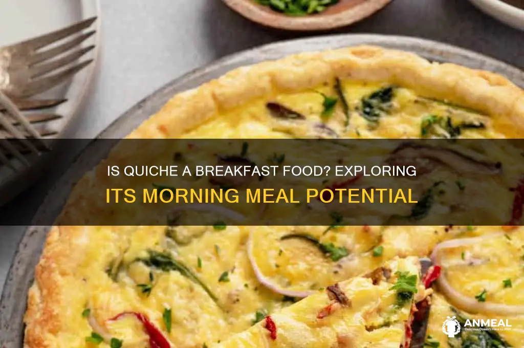 is quiche breakfast food