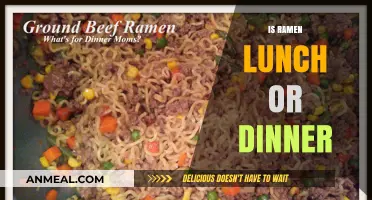 Ramen: A Versatile Meal for Lunch or Dinner?