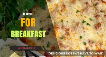 Ravioli for Breakfast: A Creative Morning Meal Idea or Not?