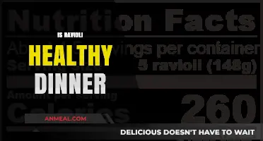 Is Ravioli a Healthy Dinner Option? Nutrition Facts Revealed