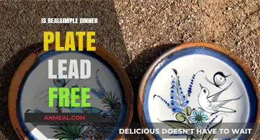 Is Real Simple Dinner Plate Lead-Free? A Safety Guide