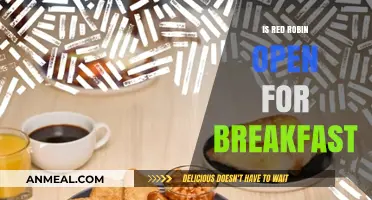 Does Red Robin Serve Breakfast? Hours and Menu Explained