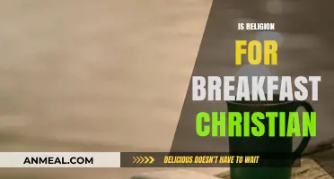 Is Religion for Breakfast Christian? Exploring Faith and Morning Rituals