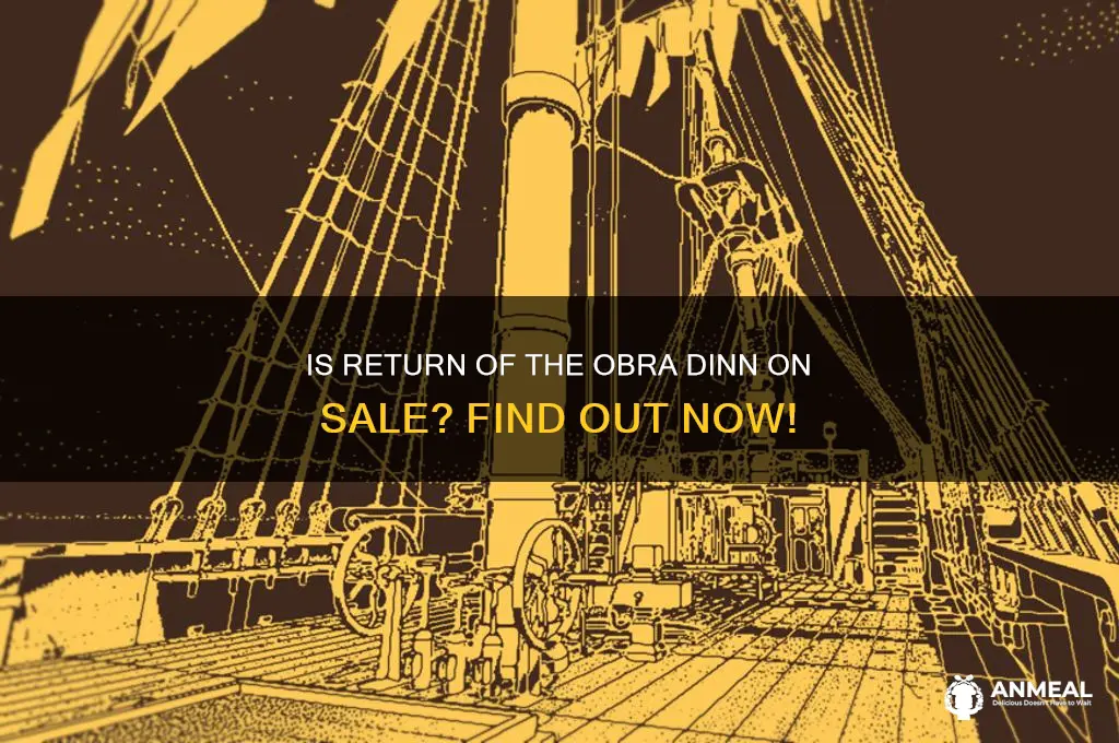 is return of the obra dinn on sale