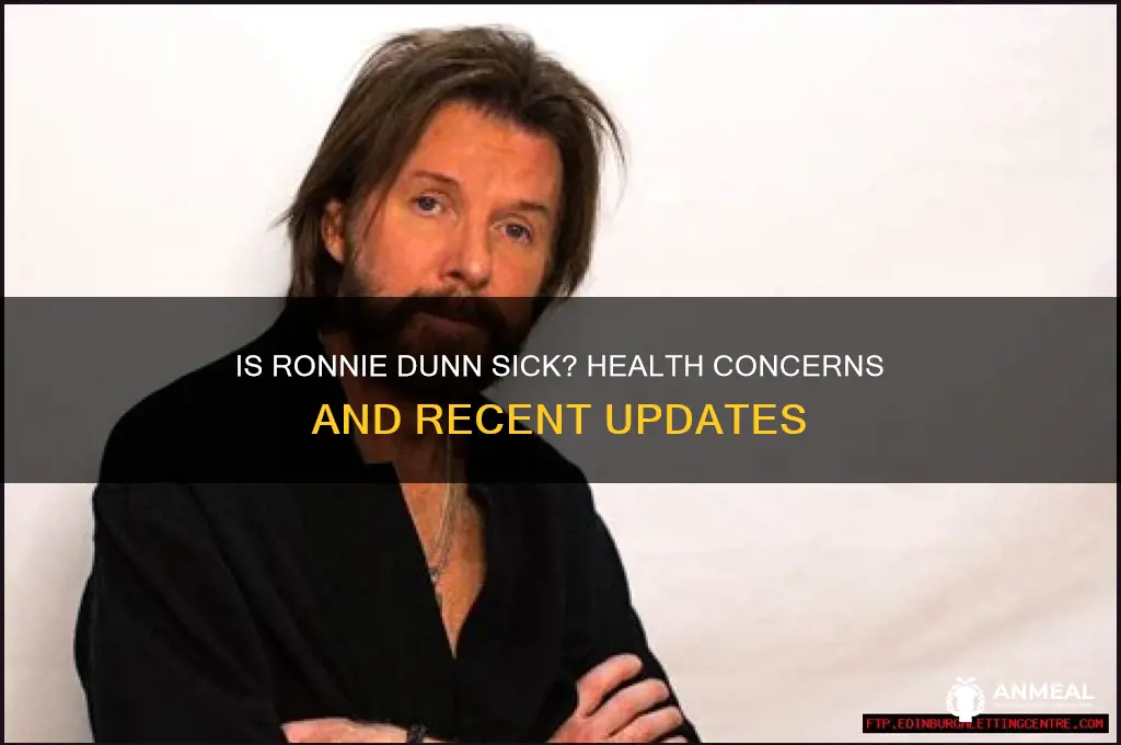 is ronnie dinn sick