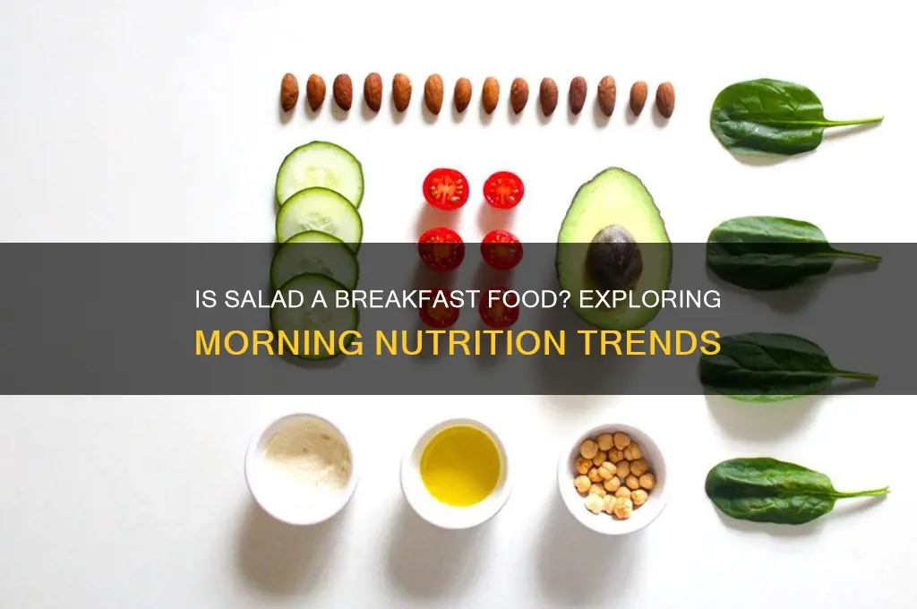 is salad a breakfast food