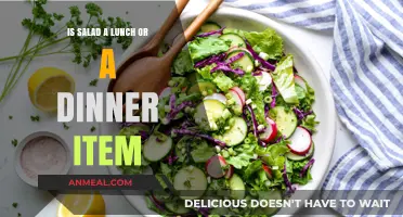 Salad: A Versatile Dish for Lunch or Dinner?