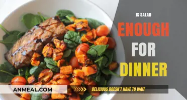 Is Salad Enough for Dinner? Balancing Nutrition and Satisfaction