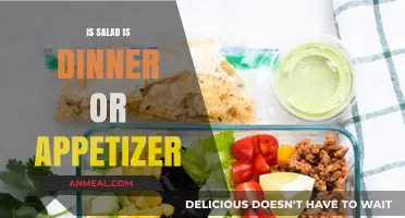 Salad as Dinner or Appetizer: Decoding the Perfect Meal Placement