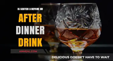 Scotch: The Perfect Before or After Dinner Drink Debate
