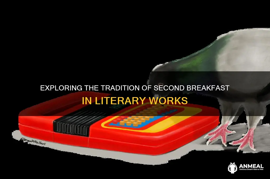 is second breakfast in the book