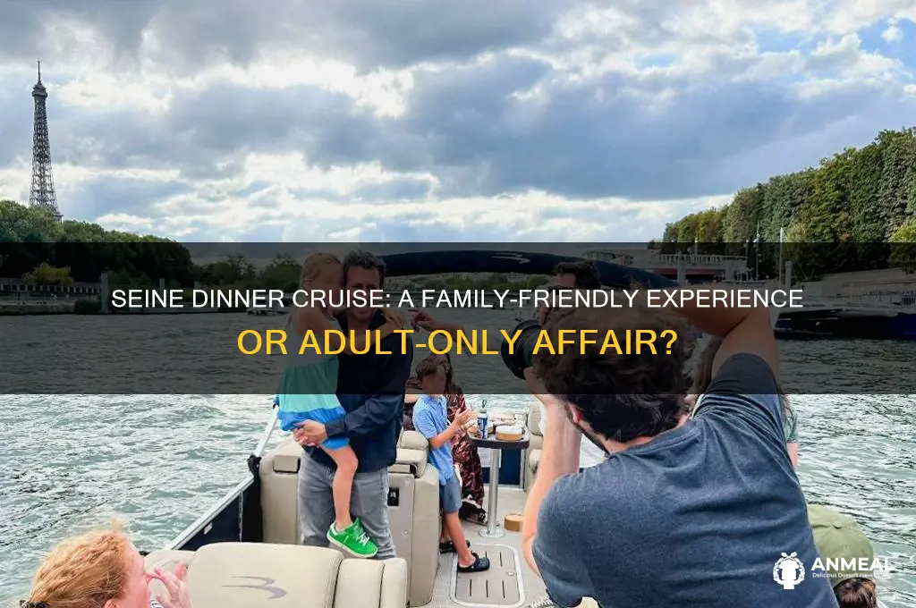 is seine dinner cruse child friendly