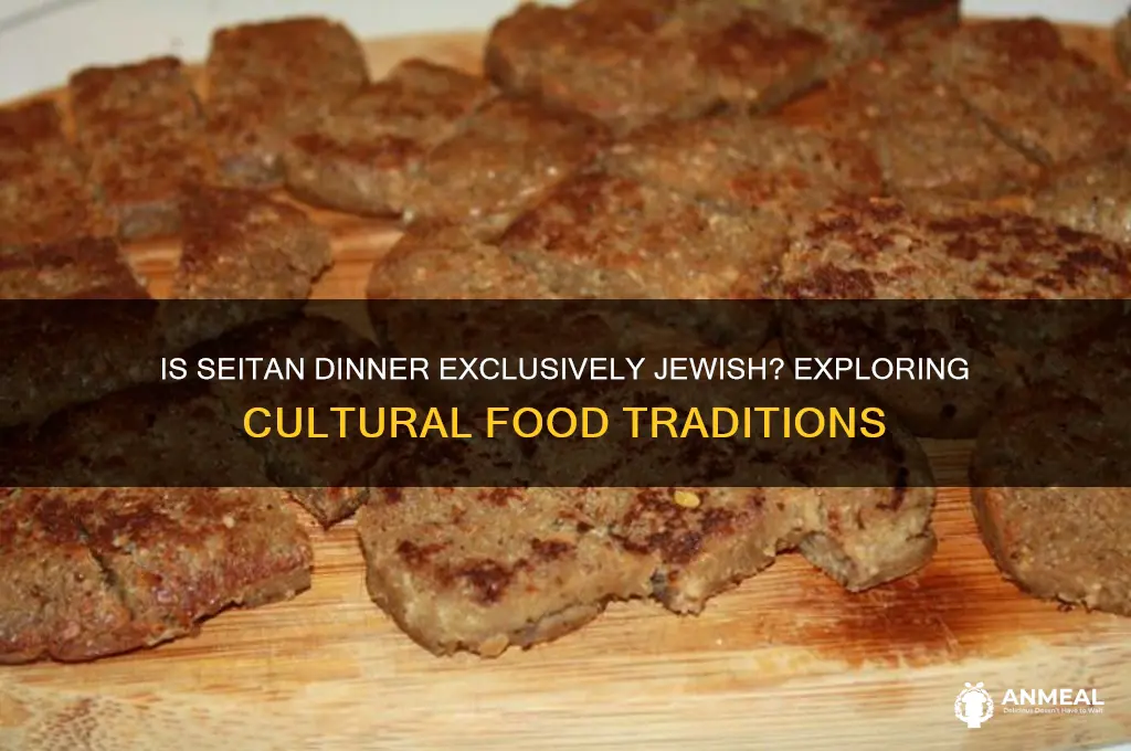 is seyter dinner only for jews