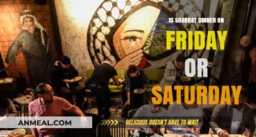 Shabbat Dinner Timing: Friday Evening or Saturday Night?