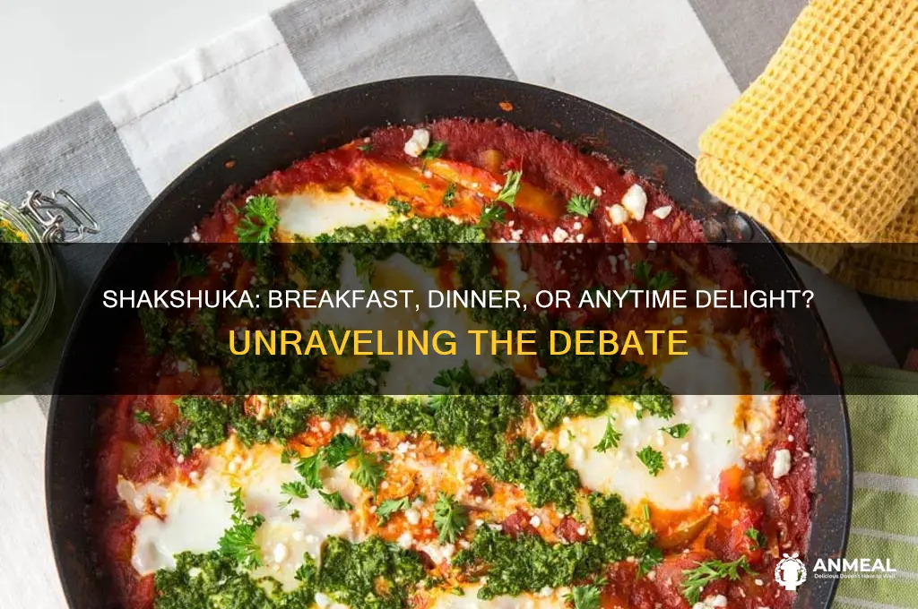is shakshuka breakfast or dinner