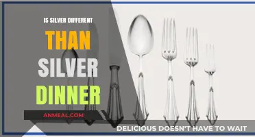 Silver vs. Silver Dinner: Unraveling the Differences in Tableware