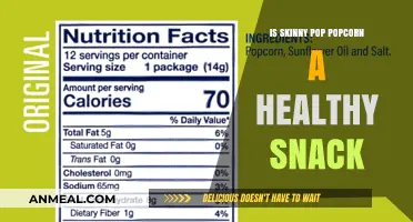 Crunching the Numbers: Is Skinny Pop Popcorn a Healthy Snack?