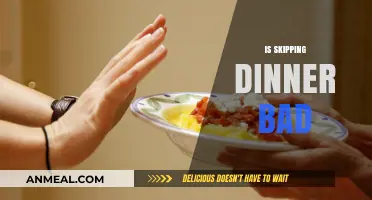 Skipping Dinner: Health Risks, Benefits, and Smart Alternatives Explained