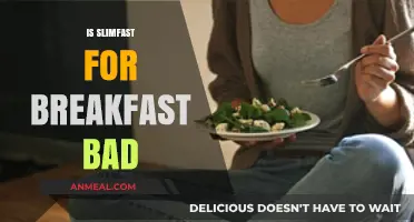 Is SlimFast for Breakfast Bad? Uncovering the Pros and Cons