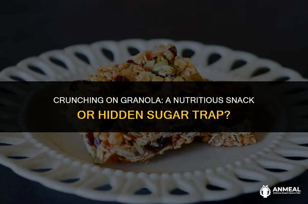 is snacking on granola healthy