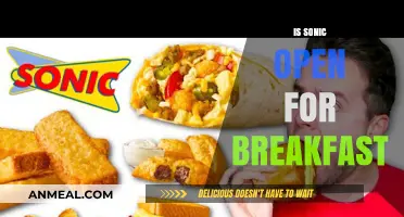 Is Sonic Open for Breakfast? Exploring Morning Menu Options