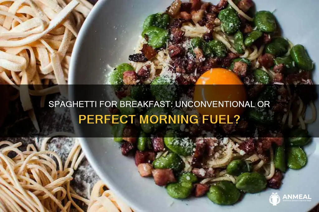 is spaghetti breakfast