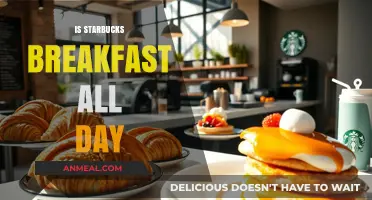 Starbucks Breakfast Menu: All-Day Availability and Popular Morning Options