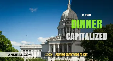 Is 'State Dinner' Capitalized? A Guide to Proper Usage