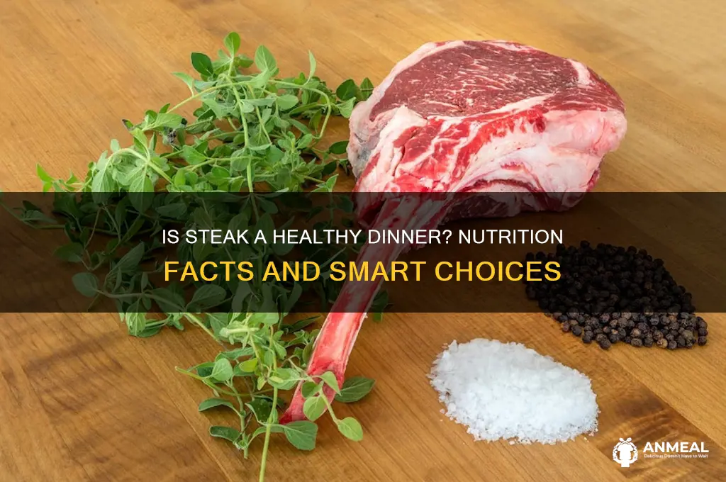 is steak a healthy dinner