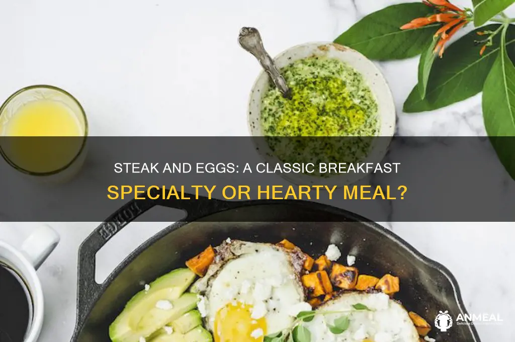 is steak and eggs a breakfast specialty