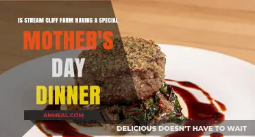 Stream Cliff Farm's Mother's Day Dinner: Special Event Details