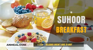 Suhoor vs. Breakfast: Understanding the Difference and Benefits