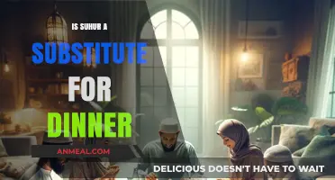 Suhur vs. Dinner: Can the Pre-Dawn Meal Replace Your Evening Feast?
