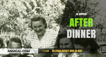 Supper vs. Dinner: Unraveling the Post-Dinner Meal Confusion