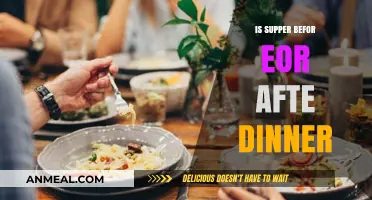 Supper Before or After Dinner: Unraveling the Meal Timing Mystery
