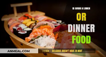 Sushi: A Versatile Meal for Lunch or Dinner?