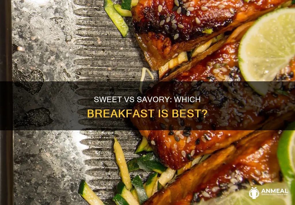 is sweet or savoury breakfast better