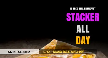 Taco Bell Breakfast Stacker Availability: All-Day Menu Option Explained