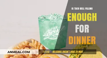 Is Taco Bell Filling Enough for Dinner? A Satisfying Verdict