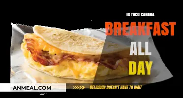 Does Taco Cabana Serve Breakfast All Day? Menu Hours Explained