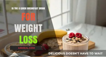 Quick Breakfast Drinks for Weight Loss: Healthy Options to Try