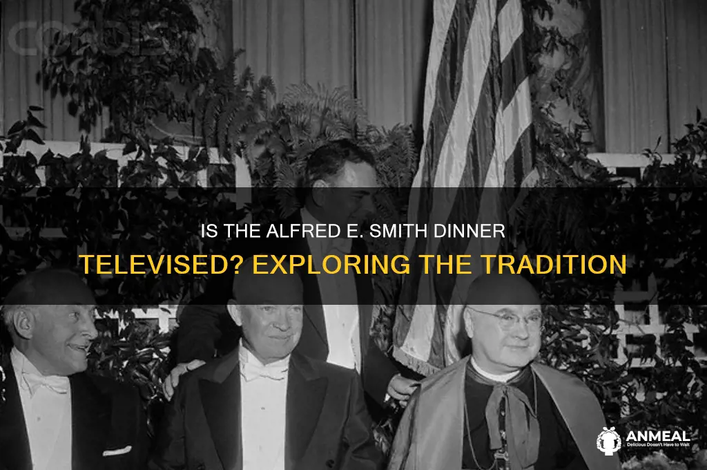 is the alfred e smith dinner televised