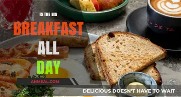 Is the Big Breakfast All Day: A Menu Myth Explored