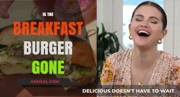 Is the Breakfast Burger Gone? Exploring Its Disappearance and Future