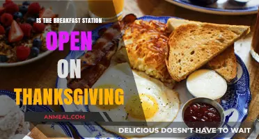 Is Your Breakfast Station Open on Thanksgiving? Check Hours Here!