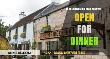 Is The Bridge Inn Near Midhurst Open for Dinner?