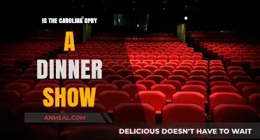 Carolina Opry: Dinner Show Experience or Just a Performance?