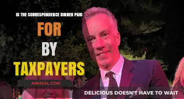 Who Foots the Bill? Taxpayers and the Correspondence Dinner Explained